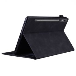 Lacné Kryty | Knižkové puzdro Slot case čierne – Lenovo Tab P12 | Lacné Kryty