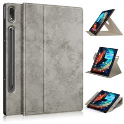 Lacné Kryty | Knižkové puzdro Spin case sivé – Lenovo Tab P12 Pro | Lacné Kryty
