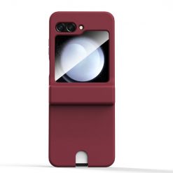 Lacné Kryty | Kryt Style Card Case červený – Samsung Galaxy Z Flip 5 | Lacné Kryty