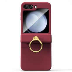 Lacné Kryty | Kryt Style Ring Case červený – Samsung Galaxy Z Flip 5 | Lacné Kryty
