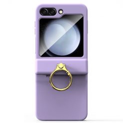 Kryt Style Ring Case fialový – Samsung Galaxy Z Flip 5 | Lacné Kryty Lacné Kryty | Kryt Style Ring Case fialový – Samsung Galaxy Z Flip 5 | Lacné Kryty