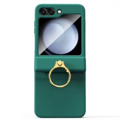 Lacné Kryty | Kryt Style Ring Case zelený – Samsung Galaxy Z Flip 5 | Lacné Kryty
