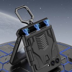 Lacné Kryty | Odolný Kryt GKK Brawny Armor case čierny – Samsung Galaxy Z Flip 5 | Lacné Kryty