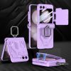 Lacné Kryty | Kryt Style Ring Case čierny – Samsung Galaxy Z Flip 5 | Lacné Kryty