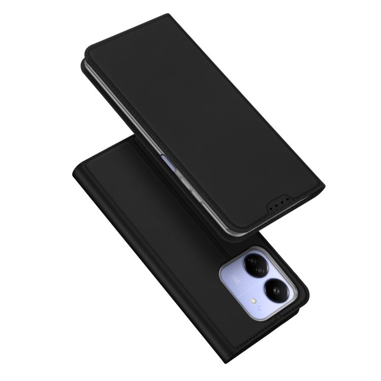 E-shop Peňaženkové puzdro Dux Ducis Skin Pro čierne – Xiaomi Redmi 13C / Xiaomi Poco C65