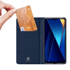 Lacné Kryty | Peňaženkové puzdro Dux Ducis Skin Pro modré – Xiaomi Redmi 13C / Xiaomi Poco C65 | Lacné Kryty