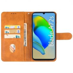 Lacné Kryty | Peňaženkové puzdro Splendid case hnedé – ZTE Blade A72s | Lacné Kryty