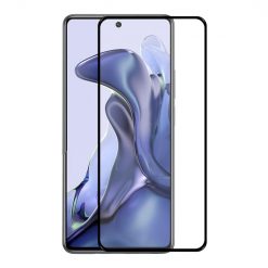 Tvrdené sklo Enkay celopovrchové čierne – Xiaomi 11T / 11T Pro