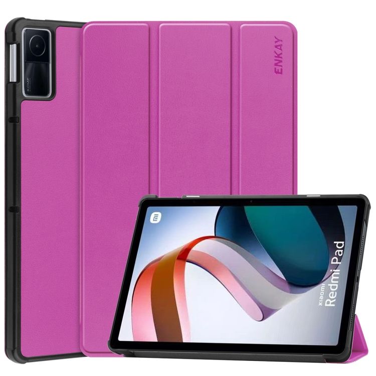 E-shop Knižkové puzdro Enkay Pure case fialové – Xiaomi Redmi Pad