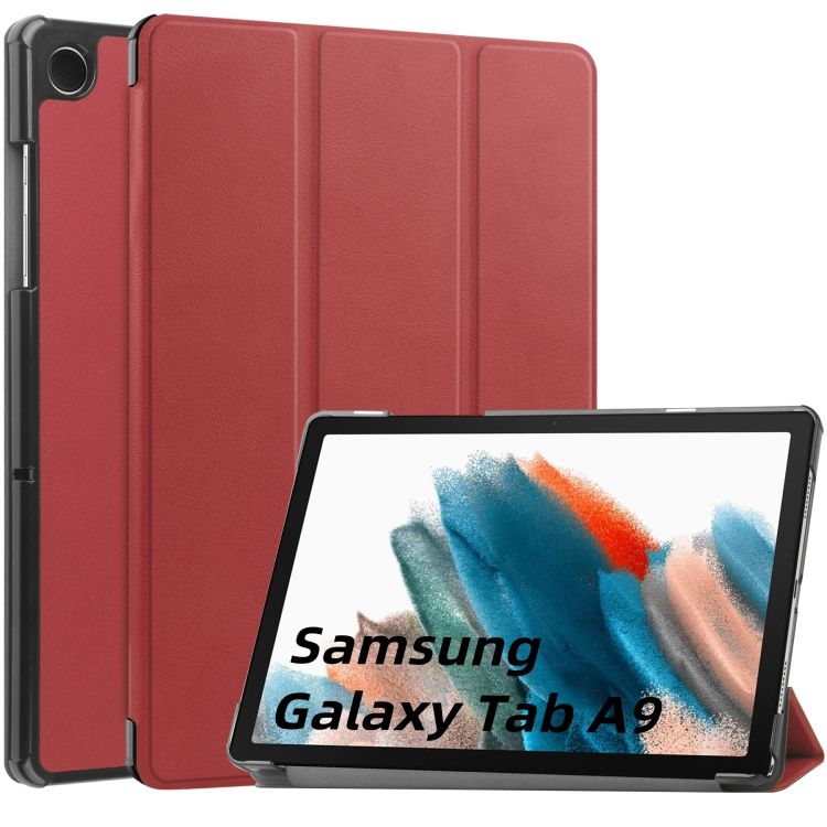 Knižkové puzdro Pure case červené – Samsung Galaxy Tab A9