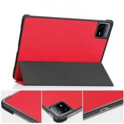 Lacné Kryty | Knižkové puzdro Pure case červené – Xiaomi Pad 6 / 6 Pro | Lacné Kryty