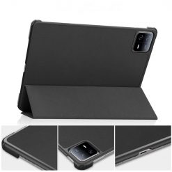 Lacné Kryty | Knižkové puzdro Pure case čierne – Xiaomi Pad 6 / 6 Pro | Lacné Kryty