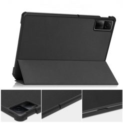 Lacné Kryty | Knižkové puzdro Pure case čierne – Xiaomi Redmi Pad SE 11″ | Lacné Kryty