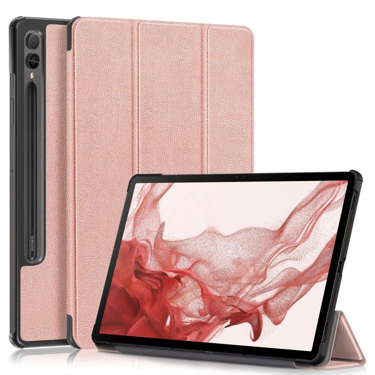 Knižkové puzdro Pure case ružové – Samsung Galaxy Tab S9+