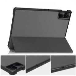 Lacné Kryty | Knižkové puzdro Pure case sivé – Xiaomi Redmi Pad SE 11″ | Lacné Kryty
