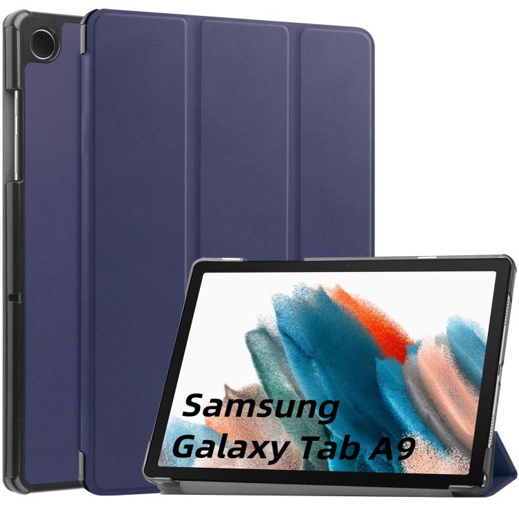 Knižkové puzdro Pure case tmavomodré – Samsung Galaxy Tab A9