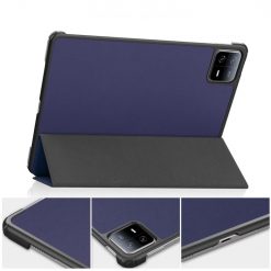Lacné Kryty | Knižkové puzdro Pure case tmavomodré – Xiaomi Pad 6 / 6 Pro | Lacné Kryty