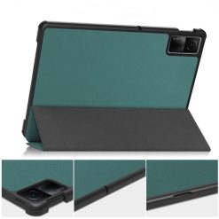 Lacné Kryty | Knižkové puzdro Pure case zelené – Xiaomi Redmi Pad SE 11″ | Lacné Kryty