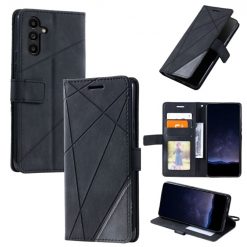 Knižkové puzdro Rhombus čierne – Samsung Galaxy A05s | Lacné Kryty Lacné Kryty | Knižkové puzdro Rhombus čierne – Samsung Galaxy A05s | Lacné Kryty
