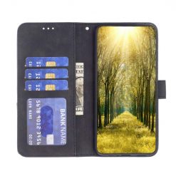 Lacné Kryty | Knižkové puzdro Rhombus čierne – Samsung Galaxy S24 Ultra | Lacné Kryty