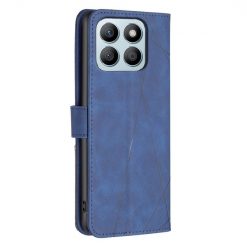 Knižkové puzdro Rhombus modré – Honor X8b | Lacné Kryty Lacné Kryty | Knižkové puzdro Rhombus modré – Honor X8b | Lacné Kryty