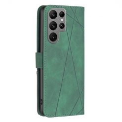 Knižkové puzdro Rhombus zelené – Samsung Galaxy S24 Ultra | Lacné Kryty Lacné Kryty | Knižkové puzdro Rhombus zelené – Samsung Galaxy S24 Ultra | Lacné Kryty