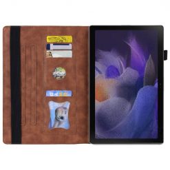 Lacné Kryty | Knižkové puzdro Slot case hnedé – Lenovo Tab M11 | Lacné Kryty