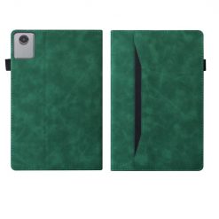 Lacné Kryty | Knižkové puzdro Slot case zelené – Lenovo Tab M11 | Lacné Kryty