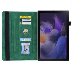 Lacné Kryty | Knižkové puzdro Slot case zelené – Lenovo Tab M11 | Lacné Kryty