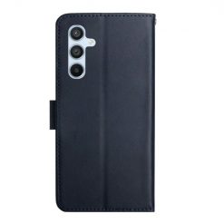 Lacné Kryty | Kožené puzdro Business leather case modré – Samsung Galaxy S24+ (S24 Plus) | Lacné Kryty