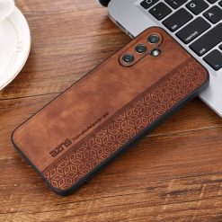 Lacné Kryty | Kryt AZNS Embossed Skin case hnedý – Samsung Galaxy A25 5G | Lacné Kryty