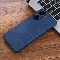 Lacné Kryty | Kryt AZNS Embossed Skin case modrý – Xiaomi Redmi 13C / Xiaomi Poco C65 | Lacné Kryty