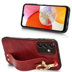 Lacné Kryty | Kryt Wristband Case červený – Samsung Galaxy A15 4G/5G | Lacné Kryty