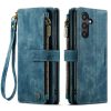 Lacné Kryty | Multifunkčné peňaženkové puzdro CaseMe červené – Samsung Galaxy S24+ (S24 Plus) | Lacné Kryty