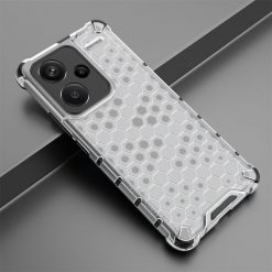 Odolný kryt Honeycomb Armor transparentný – Xiaomi Redmi Note 13 Pro+ 5G | Lacné Kryty Lacné Kryty | Odolný kryt Honeycomb Armor transparentný – Xiaomi Redmi Note 13 Pro+ 5G | Lacné Kryty