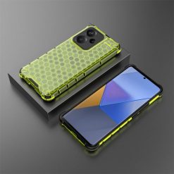 Odolný kryt Honeycomb Armor zelený – Xiaomi Redmi Note 13 Pro+ 5G | Lacné Kryty Lacné Kryty | Odolný kryt Honeycomb Armor zelený – Xiaomi Redmi Note 13 Pro+ 5G | Lacné Kryty