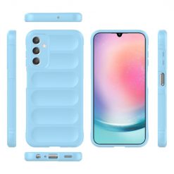 Lacné Kryty | Odolný kryt Magic Shield bledomodrý – Samsung Galaxy A25 5G | Lacné Kryty