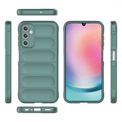 Lacné Kryty | Odolný kryt Magic Shield zelený – Samsung Galaxy A25 5G | Lacné Kryty