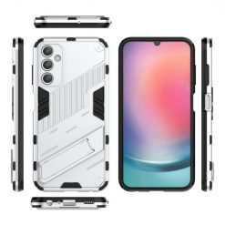 Odolný Kryt Punk armor case biely – Samsung Galaxy A25 5G | Lacné Kryty Lacné Kryty | Odolný Kryt Punk armor case biely – Samsung Galaxy A25 5G | Lacné Kryty