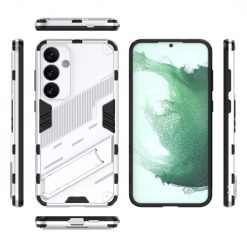 Odolný Kryt Punk armor case biely – Samsung Galaxy S24+ (S24 Plus) | Lacné Kryty Lacné Kryty | Odolný Kryt Punk armor case biely – Samsung Galaxy S24+ (S24 Plus) | Lacné Kryty