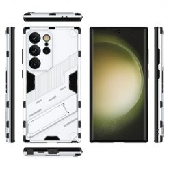 Odolný Kryt Punk armor case biely – Samsung Galaxy S24 Ultra | Lacné Kryty Lacné Kryty | Odolný Kryt Punk armor case biely – Samsung Galaxy S24 Ultra | Lacné Kryty
