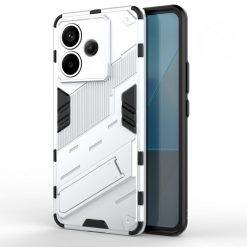 Lacné Kryty | Odolný Kryt Punk armor case biely – Xiaomi Redmi Note 13 Pro+ 5G | Lacné Kryty