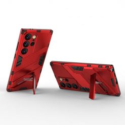 Odolný Kryt Punk armor case červený – Samsung Galaxy S24 Ultra | Lacné Kryty Lacné Kryty | Odolný Kryt Punk armor case červený – Samsung Galaxy S24 Ultra | Lacné Kryty