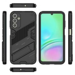 Lacné Kryty | Odolný Kryt Punk armor case čierny – Samsung Galaxy A15 4G/5G | Lacné Kryty