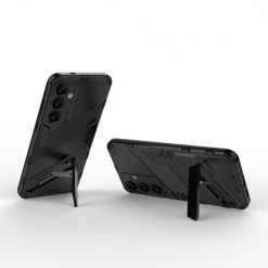 Lacné Kryty | Odolný Kryt Punk armor case čierny – Samsung Galaxy S24+ (S24 Plus) | Lacné Kryty