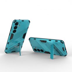 Lacné Kryty | Odolný Kryt Punk armor case modrý – Samsung Galaxy S24+ (S24 Plus) | Lacné Kryty