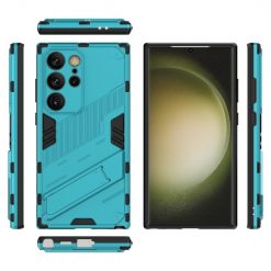 Lacné Kryty | Odolný Kryt Punk armor case modrý – Samsung Galaxy S24 Ultra | Lacné Kryty