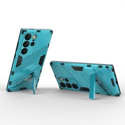 Lacné Kryty | Odolný Kryt Punk armor case modrý – Samsung Galaxy S24 Ultra | Lacné Kryty