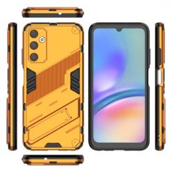 Lacné Kryty | Odolný Kryt Punk armor case oranžový – Samsung Galaxy A05s | Lacné Kryty
