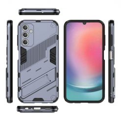 Odolný Kryt Punk armor case sivý – Samsung Galaxy A25 5G | Lacné Kryty Lacné Kryty | Odolný Kryt Punk armor case sivý – Samsung Galaxy A25 5G | Lacné Kryty